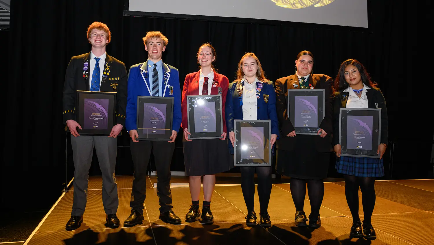 2025 Wellington Airport Spirit Award scholarship recipients