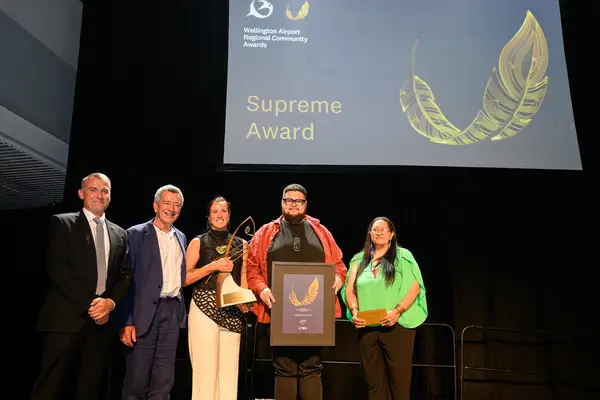 Māoriland Charitable Trust named Supreme Award winners at 2025 Wellington Airport Regional Community Awards