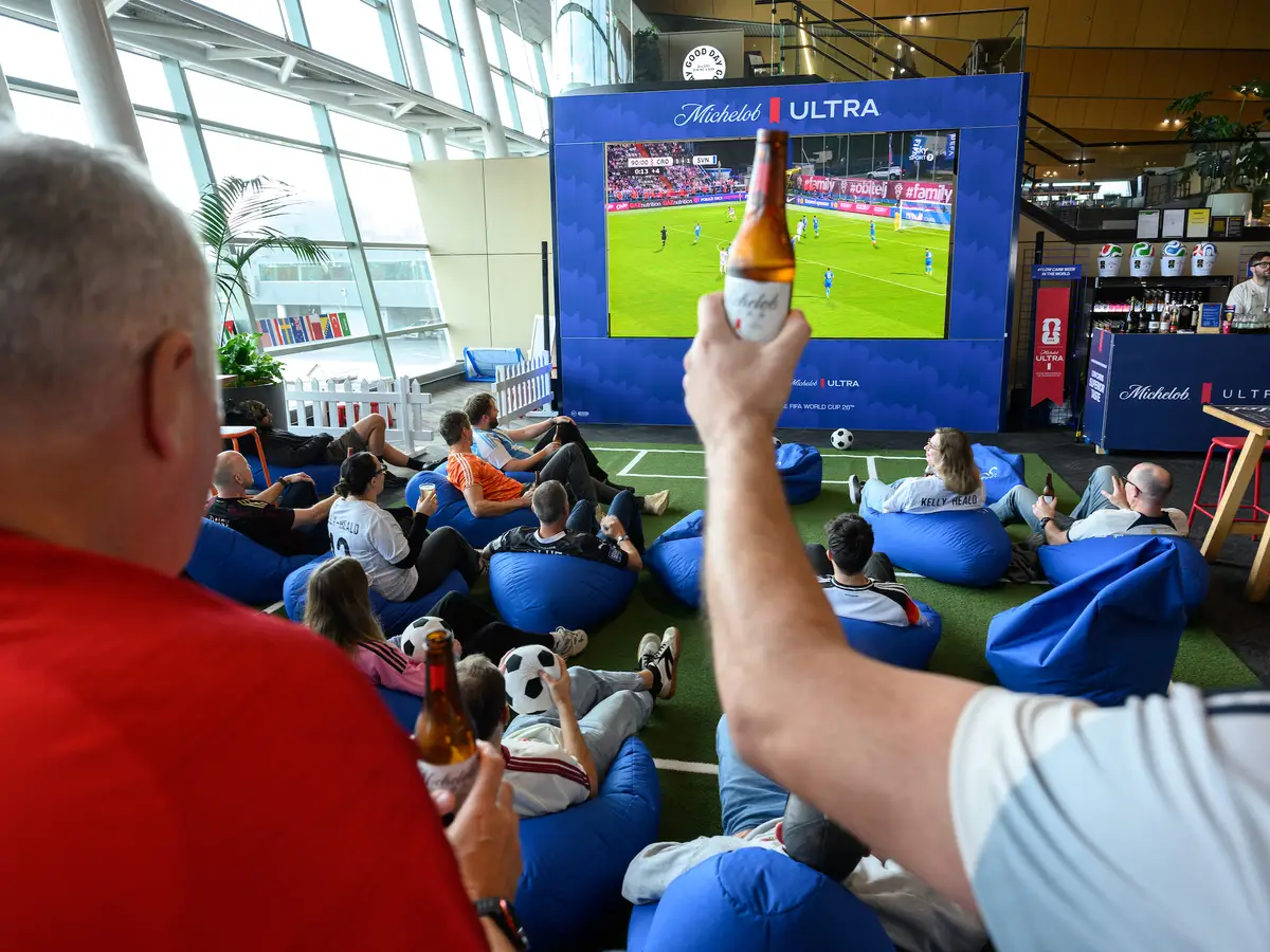 Match Day Pop-Up Bar at Wellington Airport