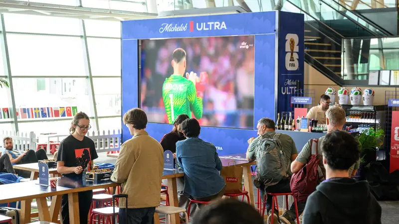 Match Day Pop Up Bar at Wellington Airport