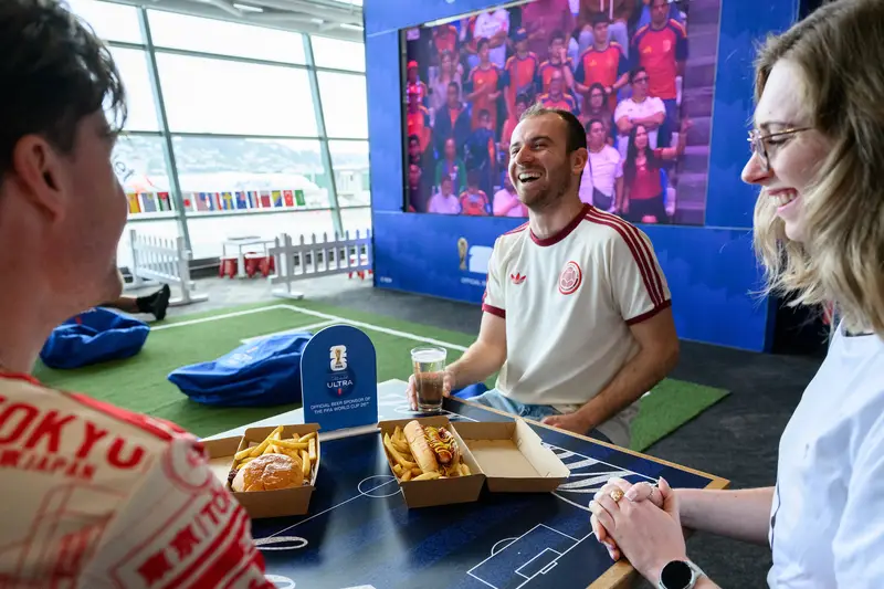 Match Day Pop Up Bar at Wellington Airport