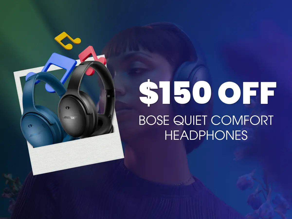 Bose Quiet Comfort over ear headphones offer