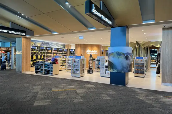 Discover Wellington Store at Wellington Airport