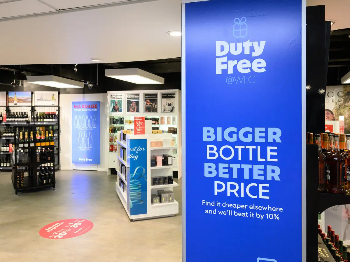 Duty Free at WLG Arrivals 25_04_07_000924
