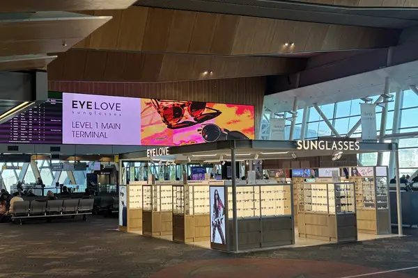 EyeLove stocks a curated collection of world-class designer eyewear and lifestyle sunglasses directly at Wellington Airport.