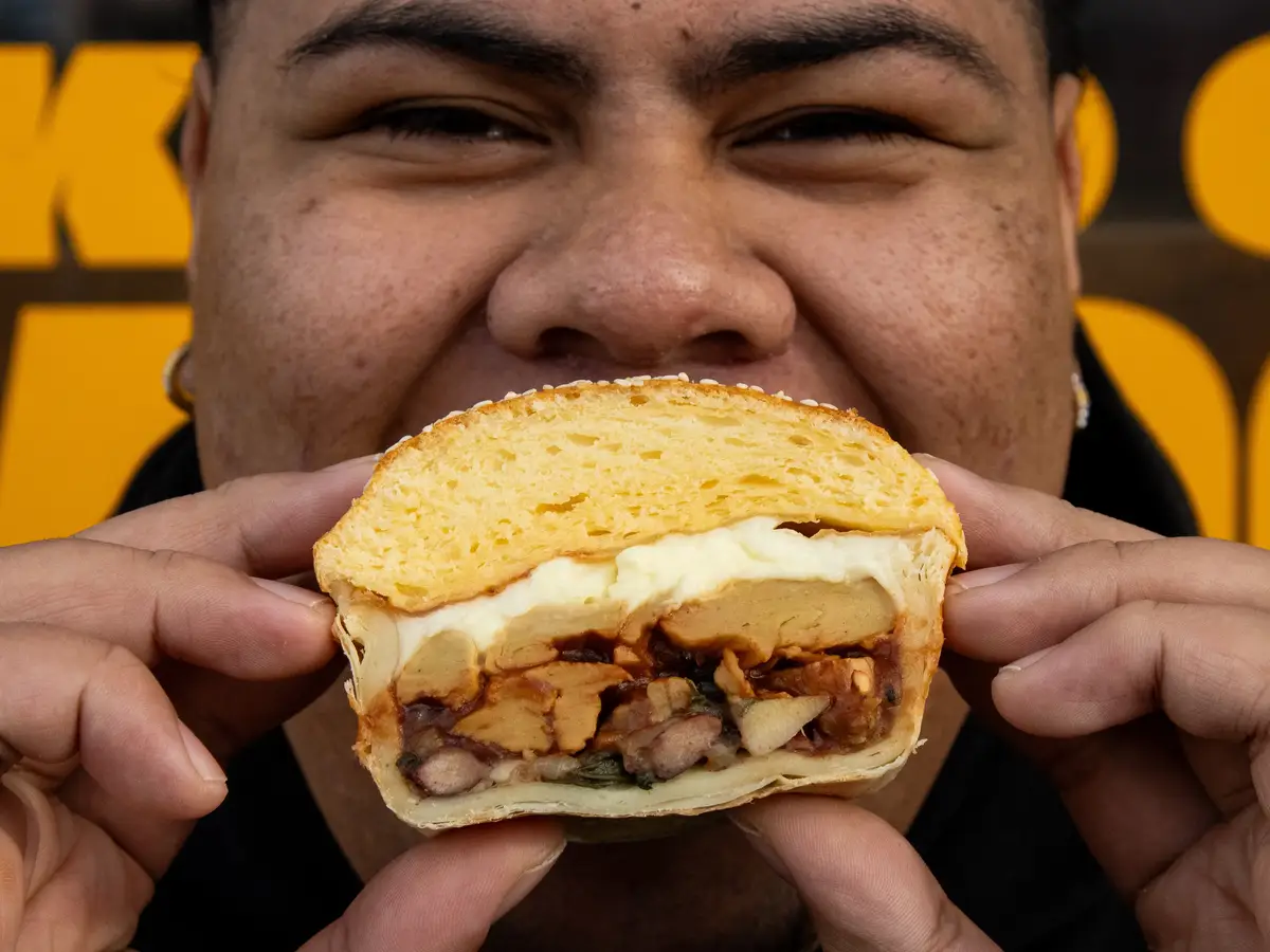 Puku pies burger
