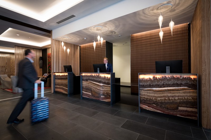 Rydges Hotel reception