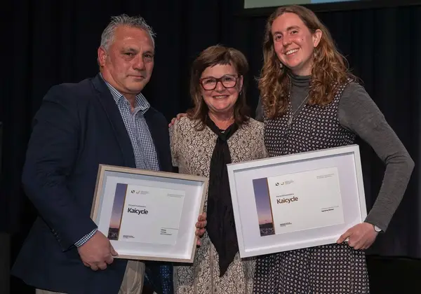2026 Wellington Airport Regional Community Award for Wellington City Supreme winners - Kaicycle
