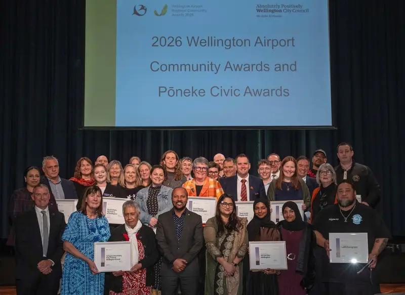 2026 Wellington Airport Regional Community Awards - Wellington City winners